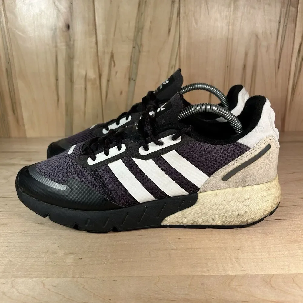 Adidas ZX 1K Boost Black White 2022 Mens Size 10 US Athletic Shoes